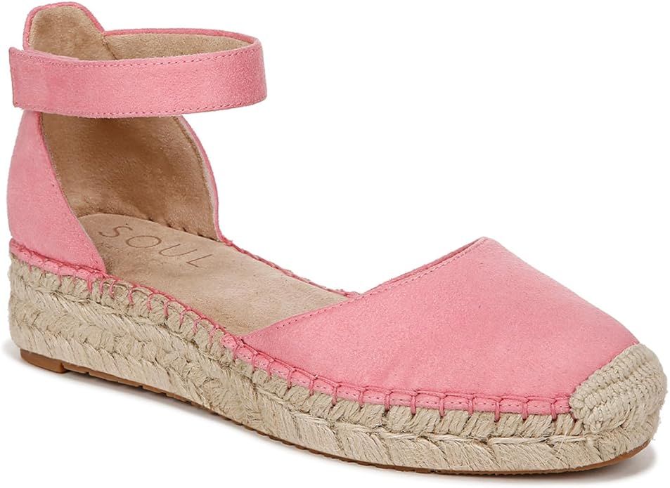 Naturalizer Women Wren Ankle Strap Low Heel Espadrille Sandals