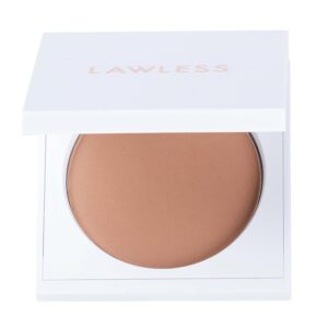 LAWLESS Summer Skin Talc-Free Velvet Matte Bronzer - Golden Hour - Ultra-Milled Silicone-Free Formula Designed to Provide a Natural Sunkissed Look